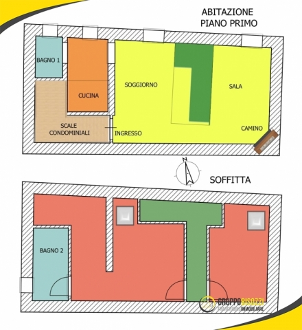 Tolfa - Appartamento 1 piano Ristrutturato