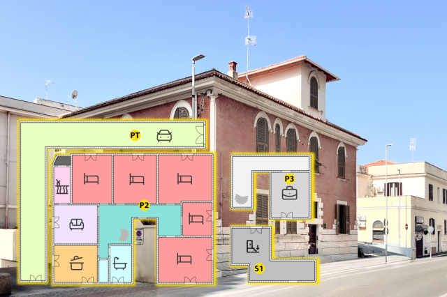 Residenza storica, centrale