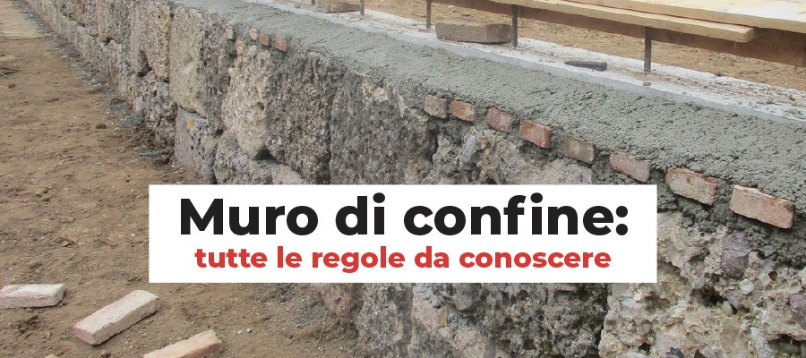 Muro di confine: su chi gravano le spese di rifacimento? Piante o alberi nei pressi del confine…